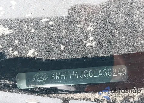 2014 Hyundai Azera Limited из США, поврежденный, VIN KMHFH4JG6EA362496